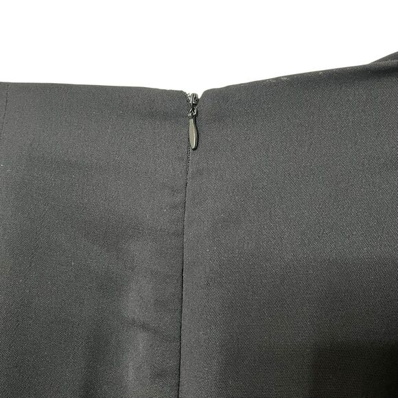 Superdown Brooke Wide Leg Pants Black High Rise Cropped Flowy Women’s Size Large - Picture 9 of 12